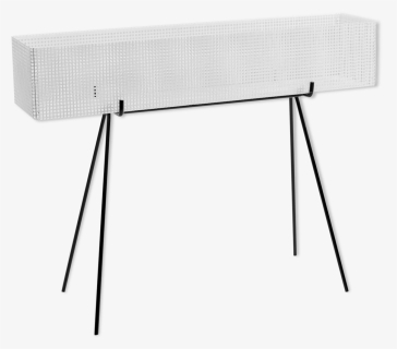 Carries Metal Perforated White Plant - Folding Table, HD Png Download, Transparent PNG
