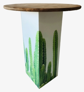 Inspired Environments Candle Cactus Glow Table Angle - Outdoor Table, HD Png Download, Transparent PNG