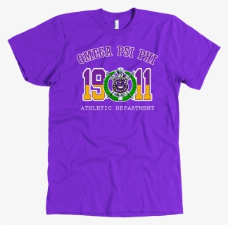 Omega Psi Phi Emblem Athletic Department - T-shirt, HD Png Download, Transparent PNG