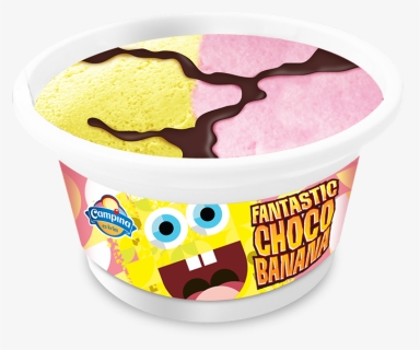 Sponge Bob 3d Cup Wi - Ice Cream Spongebob Cup, HD Png Download, Transparent PNG