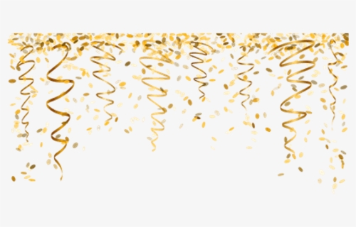 New Year Confetti Png, Transparent Png, Transparent PNG