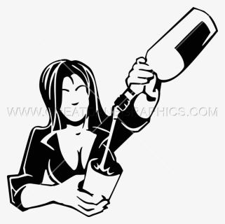 Female Production Ready Artwork - Female Bartender Clipart, HD Png Download, Transparent PNG