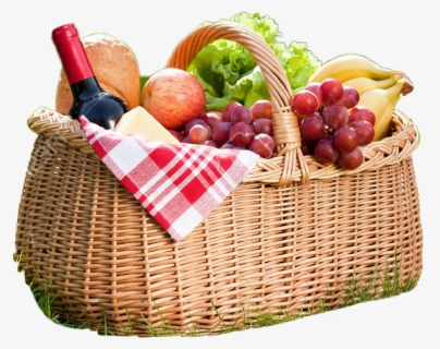 Picnic Baskets With Food, HD Png Download, Transparent PNG