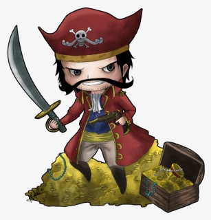 Thumb Image - One Piece Gol D Roger Chibi, HD Png Download, Transparent PNG