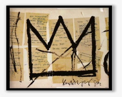 Jean Michel Basquiat Art Crown, HD Png Download, Transparent PNG