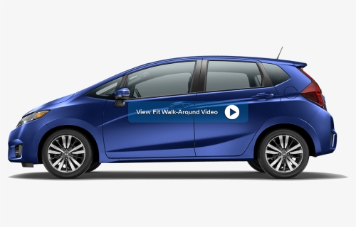 2017 Honda Fit Side Profile - Hatchback, HD Png Download, Transparent PNG