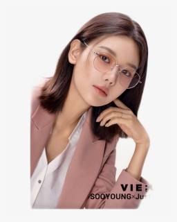 #sooyoung #snsd #freetoedit - พ รี เซนเตอร์ แว่น, HD Png Download, Transparent PNG