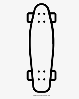 Penny Board Coloring Page - Penny Board Icon, HD Png Download, Transparent PNG