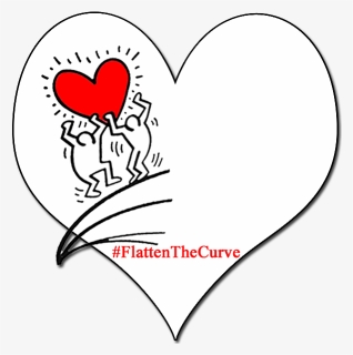 Picture - Keith Haring Heart, HD Png Download, Transparent PNG