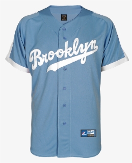 Brooklyn Dodgers Replica Baseball Jersey By Majestic - Brooklyn Dodgers, HD Png Download, Transparent PNG