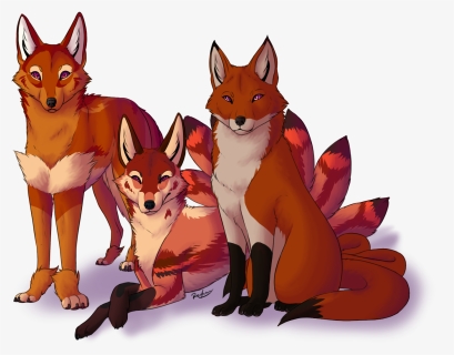 Family Portrait - Swift Fox, HD Png Download, Transparent PNG