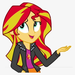 Sunset Shimmer Twilight Sparkle Spike Pinkie Pie Rainbow - Mlp Sunset Shimmer Angry, HD Png Download, Transparent PNG