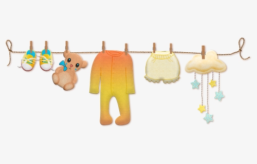 Clothesline Baby Boy Clipart, HD Png Download, Transparent PNG