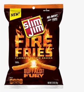 Buffalo Fire Fries 78g - Slim Jim, HD Png Download, Transparent PNG