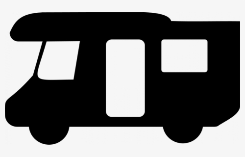 Clip Free Stock Motorhome Silhouette At Getdrawings - Camper Icon Png, Transparent Png, Transparent PNG