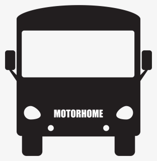 Motorhome Silhouette Clip Arts - Class A Motorhome Clipart, HD Png Download, Transparent PNG