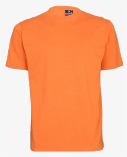 Plain Orange T-shirt Png Transparent Image - Matte Grey Shirt, Png Download, Transparent PNG