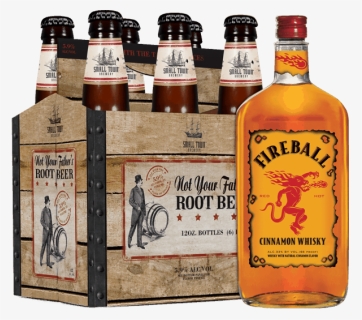 00 For Not Your Father S & Fireball Cinnamon Whisky - Fireball Cinnamon Whiskey 60%, HD Png Download, Transparent PNG