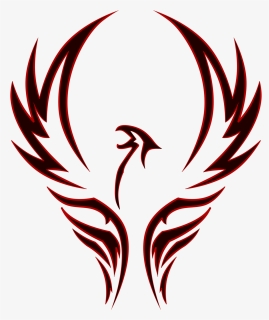 Simple Phoenix Bird Tattoo, HD Png Download, Transparent PNG