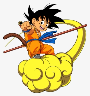 Goku En La Nube Voladora Clipart Goku Nino Dragon Ball Hd Png Download Transparent Png Image Pngitem