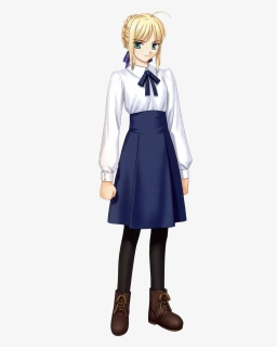 Casual Saber Fate Stay Night, HD Png Download, Transparent PNG