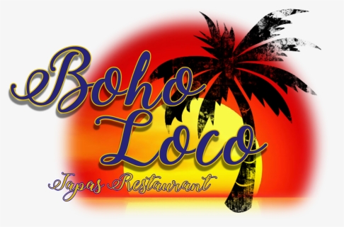 Boho Loco Tapas Restaurant , Png Download - Calligraphy, Transparent Png, Transparent PNG