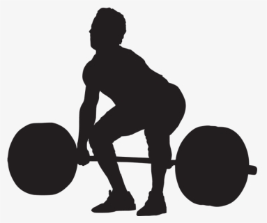 Clean And Jerk Royalty-free Silhouette Olympic Weightlifting - Clean And Jerk Png, Transparent Png, Transparent PNG