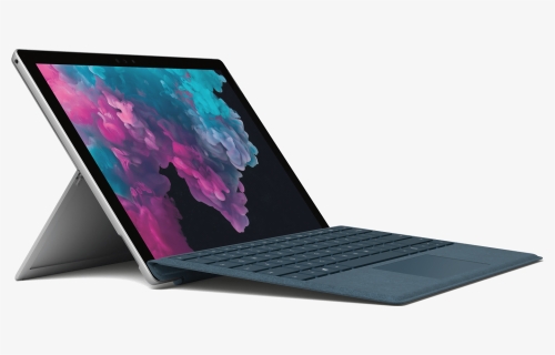 Microsoft Surface Repair - Surface Pro 6 Black With Keyboard, HD Png Download, Transparent PNG