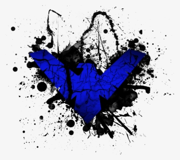 - Nightwing Blue Logo , Png Download - Logo De Nightwing Png, Transparent Png, Transparent PNG
