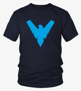 Popfunk Nightwing Logo T Shirt - 100 Days Of Schools Shirt Basketball, HD Png Download, Transparent PNG