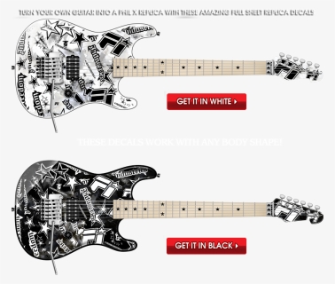 Turn Your Own Guitar Into An Amazing Phil X Replica - Phil X Guitars, HD Png Download, Transparent PNG