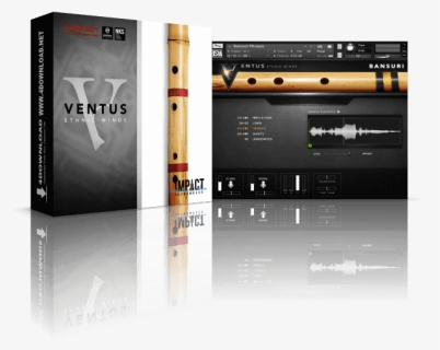 Ventus Ethnic Winds - Ventus Ethnic Winds Bansuri, HD Png Download, Transparent PNG