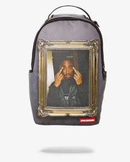 Tupac Sprayground Backpack, HD Png Download, Transparent PNG