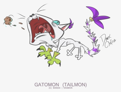 Derpymon - Gatomon - Gatomon, HD Png Download, Transparent PNG