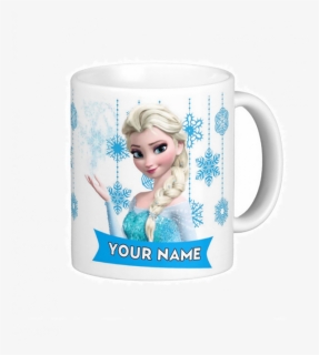 Personalized Frozen Elsa Plastic Kids Mug 11oz - Elsa, HD Png Download, Transparent PNG