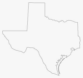 Texas Clip Art Png - State Of Texas Outline Png, Transparent Png, Transparent PNG