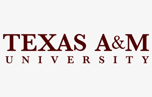 Texas A&m University Wordmark - Texas A&m University, HD Png Download, Transparent PNG