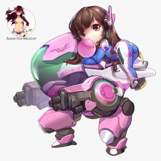 Dva Overwatch, HD Png Download, Transparent PNG