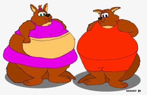 Too Big Kangaroos - Cartoon, HD Png Download, Transparent PNG