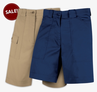 Dark Blue Inlet Shorts On Top Of Khaki Marchal S Cargo - Bermuda Shorts, HD Png Download, Transparent PNG