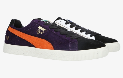 Puma The Hundreds X Clyde Sneakers - Skate Shoe, HD Png Download, Transparent PNG