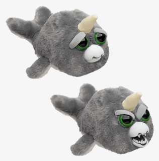Stuffed Animals Fiesty Pet Narwhale - Feisty Pets, HD Png Download, Transparent PNG