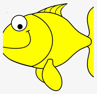 Yellow Fish Clipart Yellow Fish Clip Art At Clker Vector - Yellow Fish Clipart, HD Png Download, Transparent PNG
