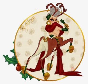 You Know Dasher, And Dancer, And - Transparent Png Santa's Vixen, Png Download, Transparent PNG