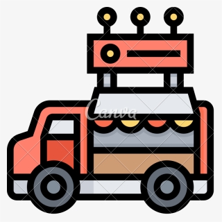 Ideas Food Truck Icon Iconscanva This Week - Food Truck Artwoork Png, Transparent Png, Transparent PNG