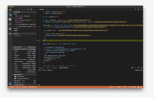 Vs Code Debugger - All Hallows Eve Theme, HD Png Download, Transparent PNG