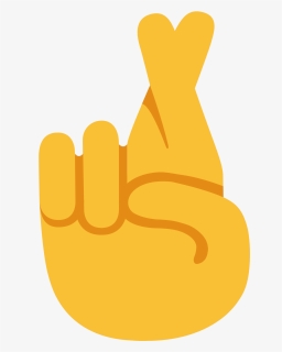 Crossed Fingers Emoji Clipart , Png Download - Fingers Crossed Emoji Png, Transparent Png, Transparent PNG