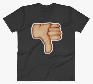 Thumbs Down Emoji Png - Active Shirt, Transparent Png, Transparent PNG