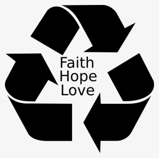 Hope Clipart Faith - Australian Recycle Symbol, HD Png Download, Transparent PNG
