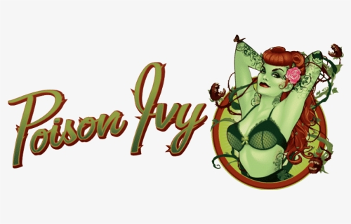 Bombshells Poison Ivy Logo - Comic Poison Ivy Logo, HD Png Download, Transparent PNG